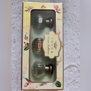 Tocca garden collection mini perfume set.